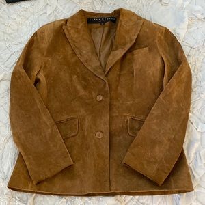 Vintage suede blazer